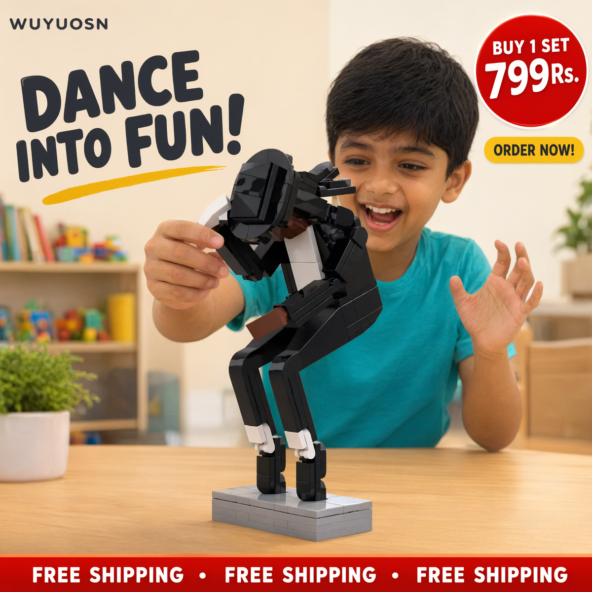 DIY Iconic MJ Dance Figurine |