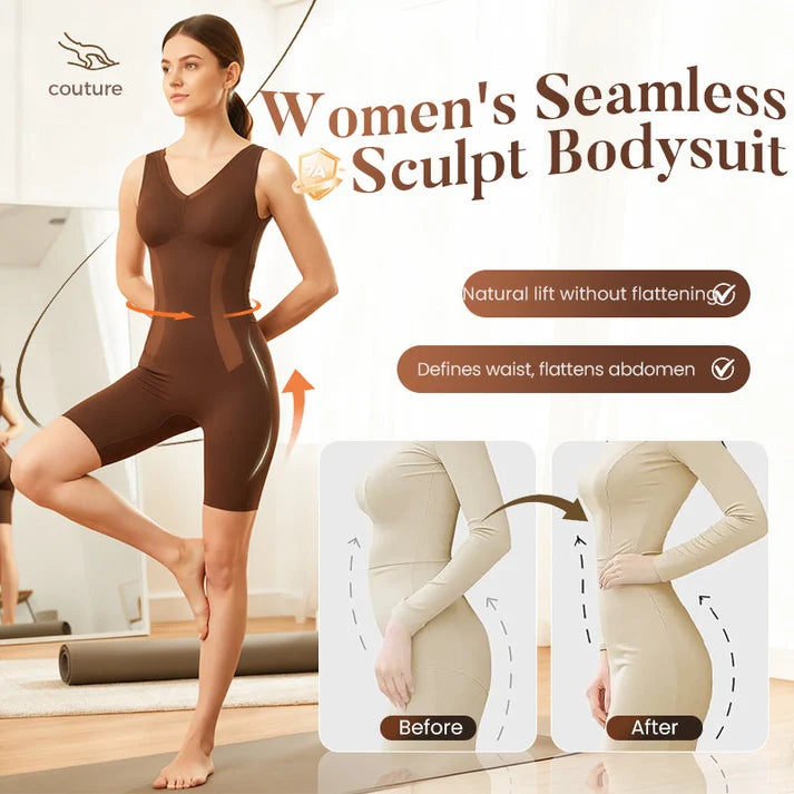 Tummy Tuck & Hip Lift Traceless One-piece Shapewear | Natural Lift & Seamless Comfort