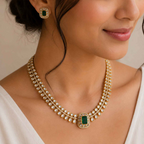 Emerald Naria Victorian Jewellery Set-New Arrival