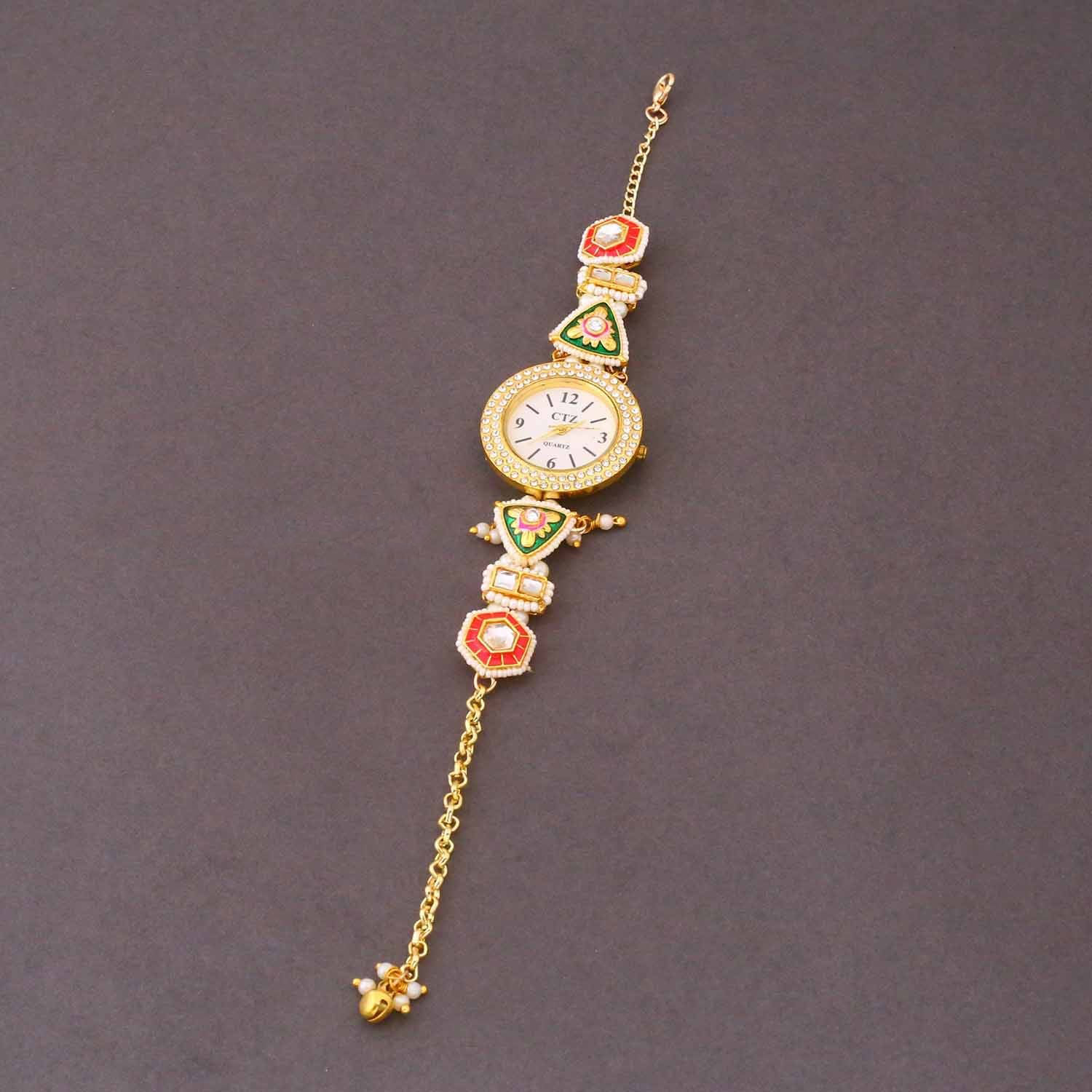 BlingBag Aaishree Adjustable Bracelet Watch