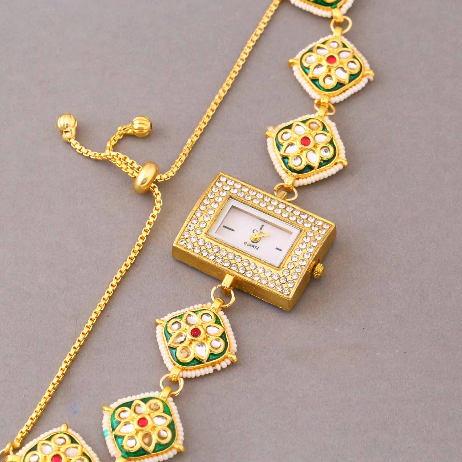 BlingBag Hiyanshree Kashmiri Adjustable Watch