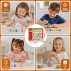 DIY Ceramic Tea Set Painting Kit for Kids | Boosts Creativity & Develops Motor Skills