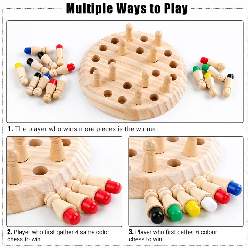 Memory Chess Game | Boost Child's Creativity & Motor Skills