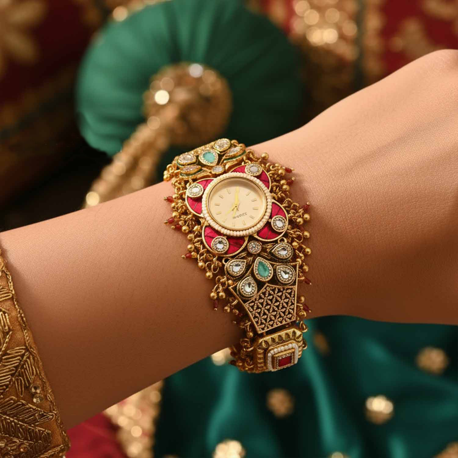 BlingBag Multicolor Samayra Heritage Watch