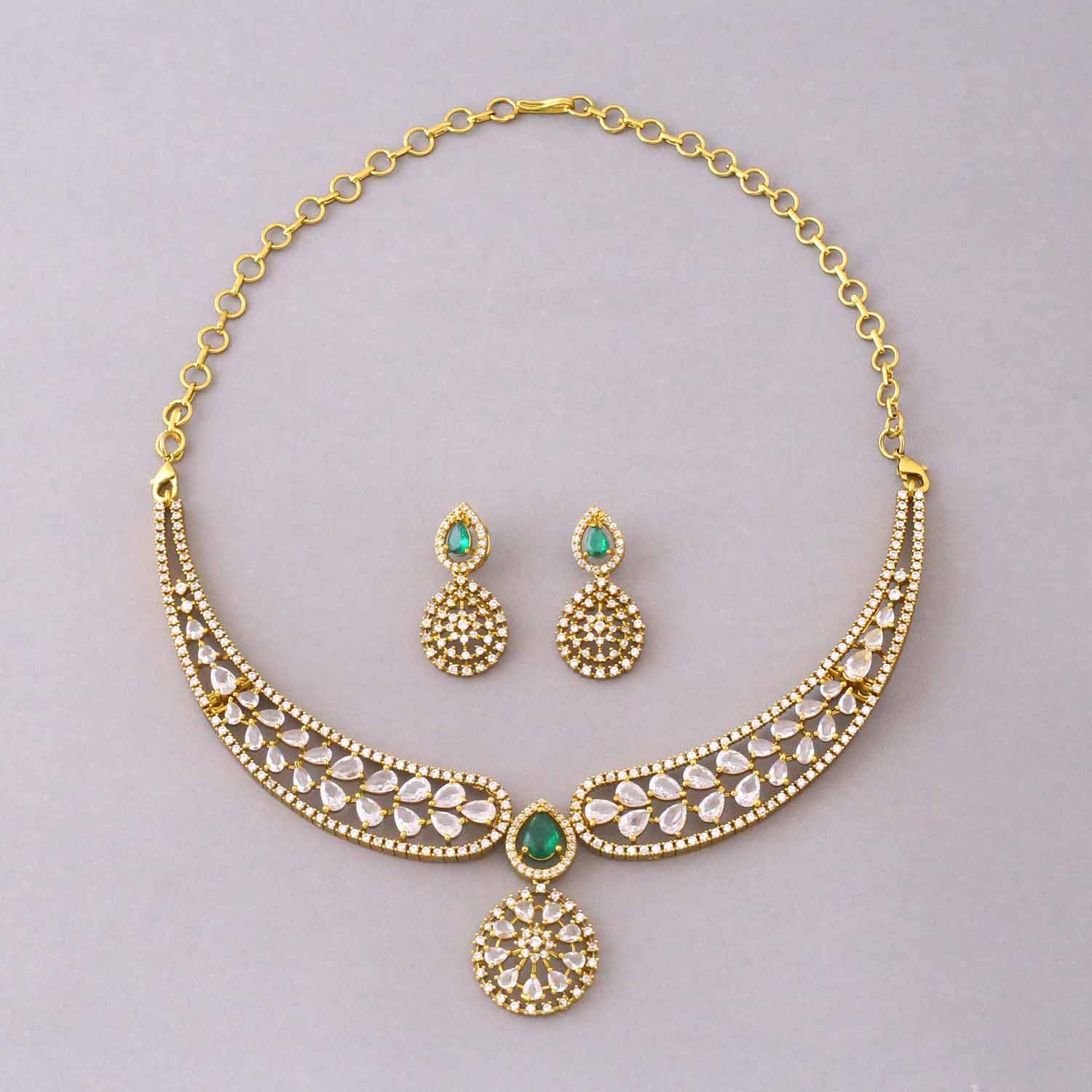 Emerald Edel Victorian Jewellery Set - New Arrival