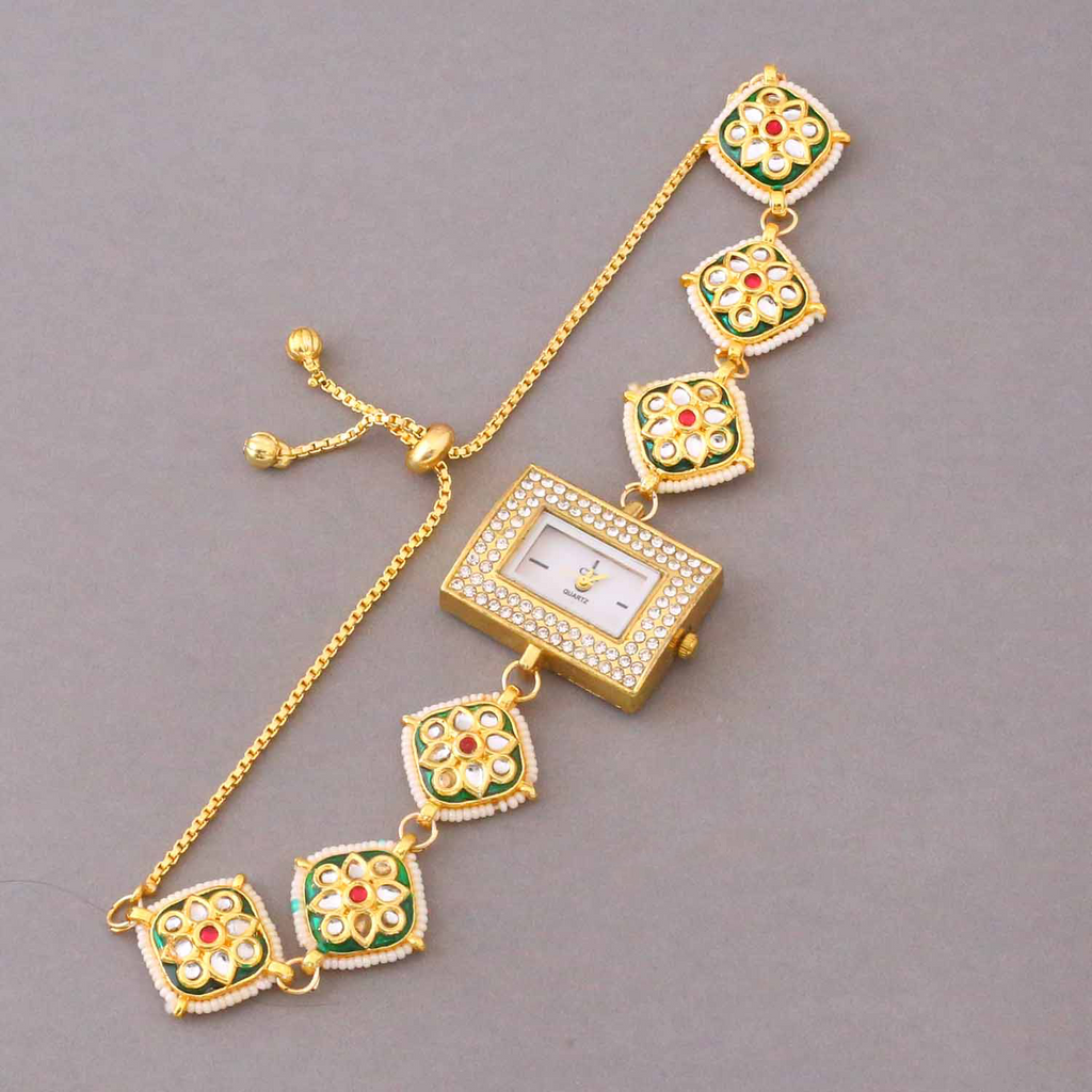 BlingBag Hiyanshree Kashmiri Adjustable Watch