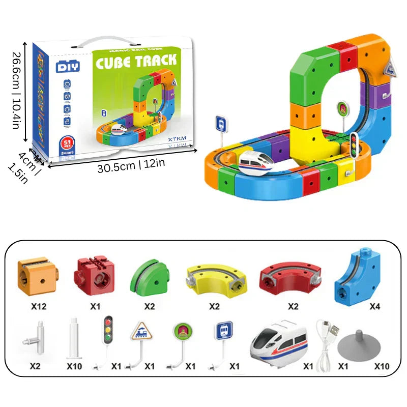Cubix Toy Set For Kids | Pack of 81 Items