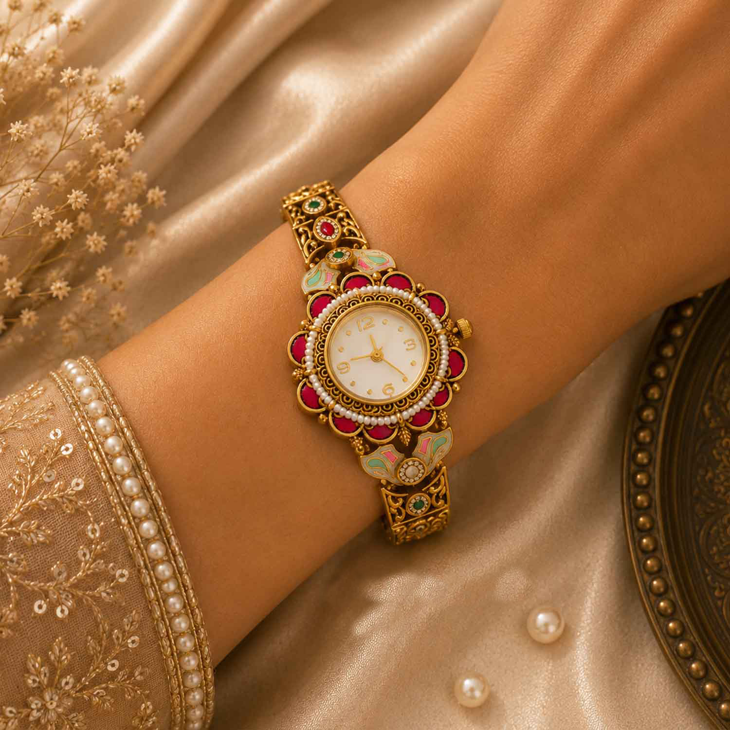 BlingBag Multicolor Mohini Heritage Watch