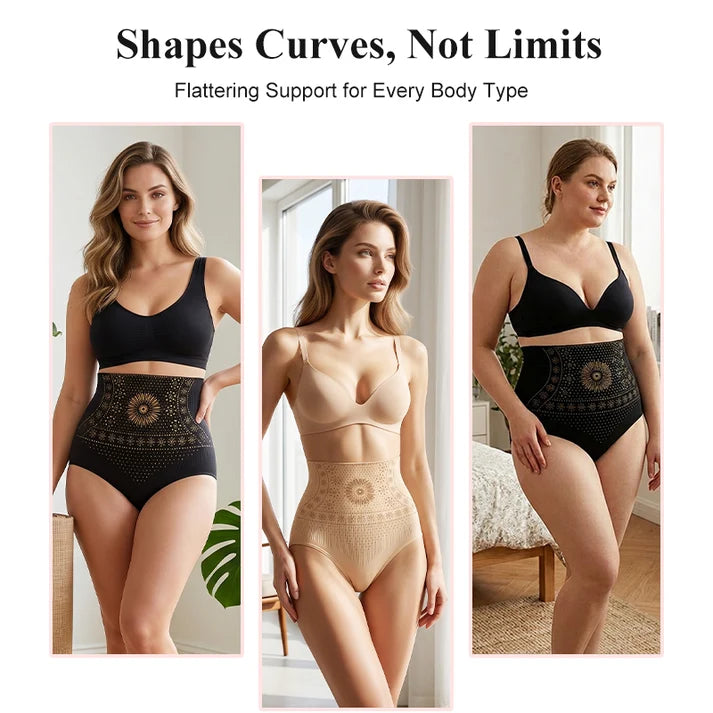 Tummy Shaper Fat Burning Shorts | Pack of 4