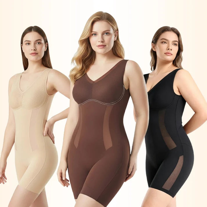 Tummy Tuck & Hip Lift Traceless One-piece Shapewear | Natural Lift & Seamless Comfort