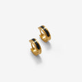 Enamel Stripe Earrings