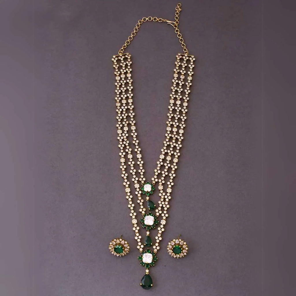 Emerald Berthe Victorian Jewellery Set - New Arrival