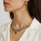 Emerald Emily Victorian Jewellery Set - New Arrival
