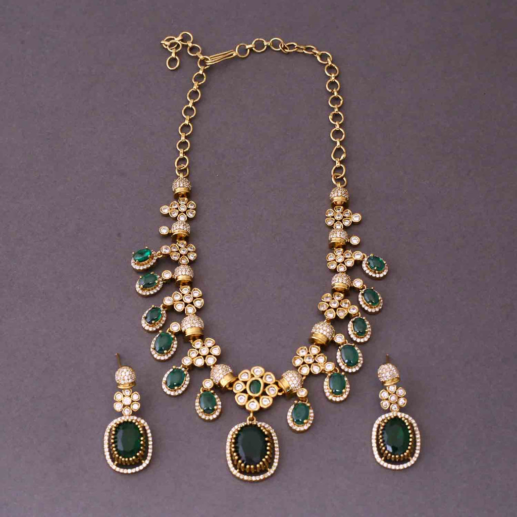 Emerald Emily Victorian Jewellery Set - New Arrival