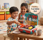 My First BBQ Grill – Kids' Kitchen with Smoke Effect and Color-Changing Food