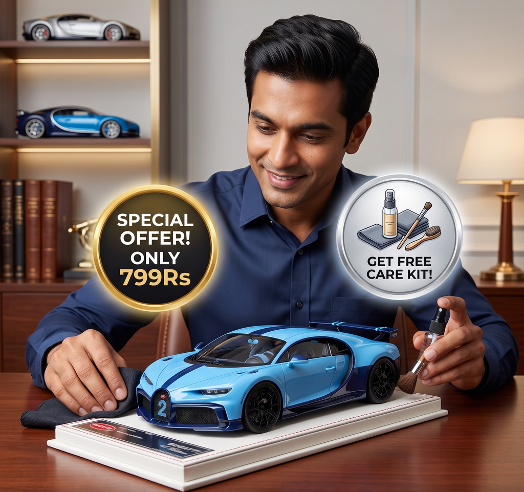 Bugatti Chiron Pur Sport (Two Tone Blue) 1:18 scale