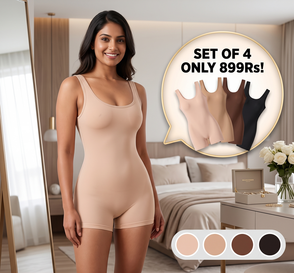 Tummy Tuck & Hip Lift Traceless One-piece Shapewear | Natural Lift & Seamless Comfort