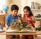 3-D Interactive Encyclopedia | Pack of 4 Books