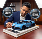 Bugatti Chiron Pur Sport (Two Tone Blue) 1:18 scale