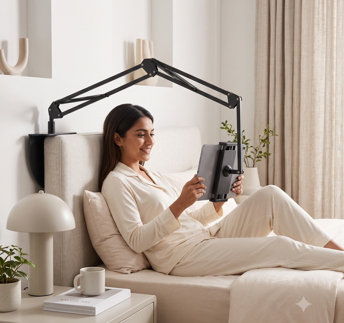 Bed Table Phnne Stand – Enjoy hands-Free