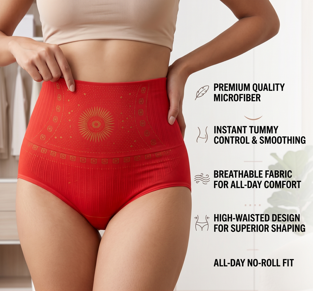 Tummy Shaper Fat Burning Shorts | Pack of 4