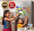3 in 1 Magnetic Puzzle For Kids | Boosts Creativity | Buy 1 Get 1 FREE