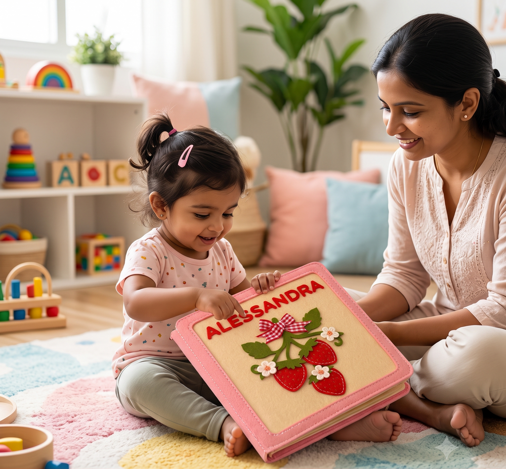 Personalized Busy Book | Perfect For Screen-Free Play