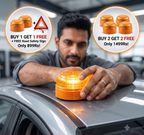 LED Road Emergency Light | With Road Safety Sign | Buy 1 Get 1 FREE