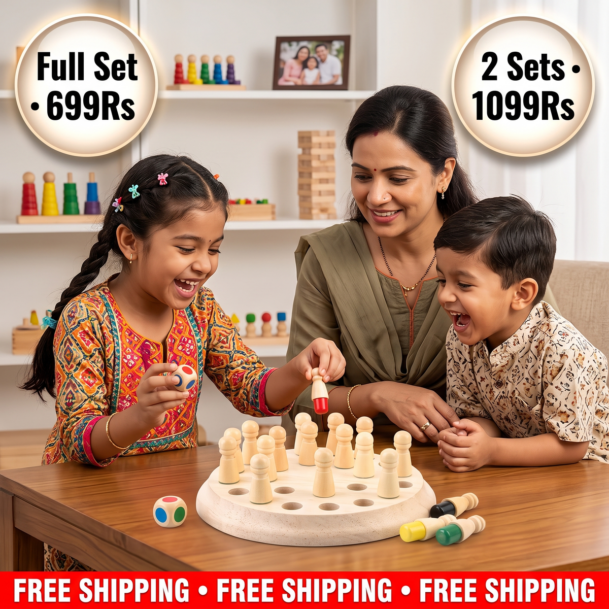 Memory Chess Game | Boost Child's Creativity & Motor Skills