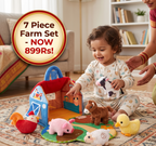 Plush Farm Animal Set with Sounds