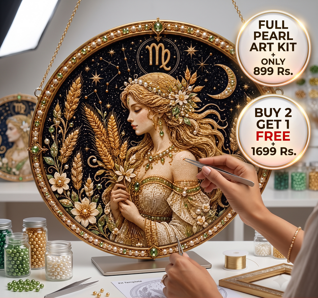 Celestial Zodiac Bead Art Kit