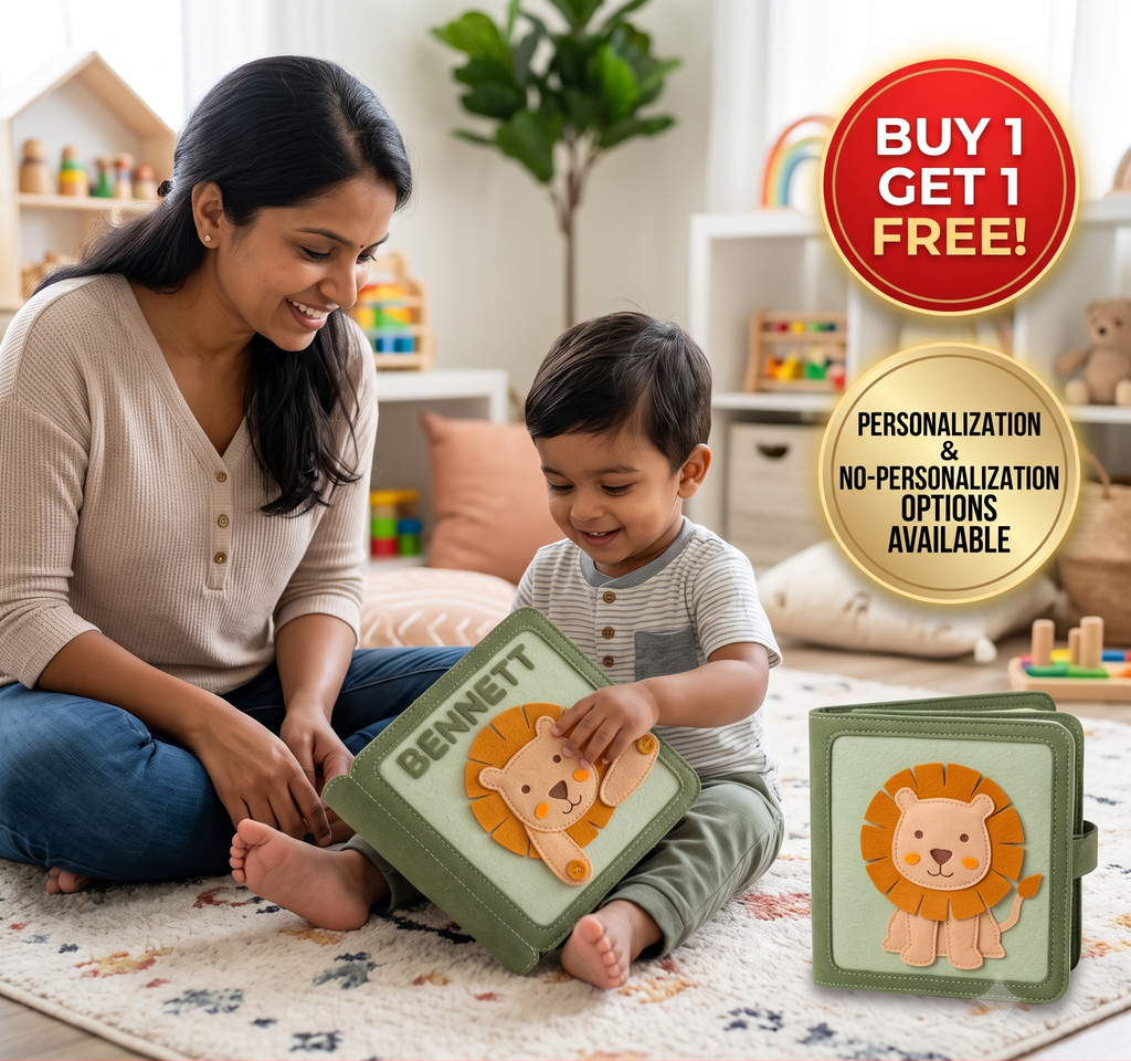 Personalized Busy Book | Perfect For Screen-Free Play