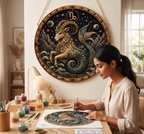 Celestial Zodiac Bead Art Kit