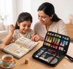 Embroidery Stitch Book for Moms and Kids