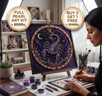 Celestial Zodiac Bead Art Kit