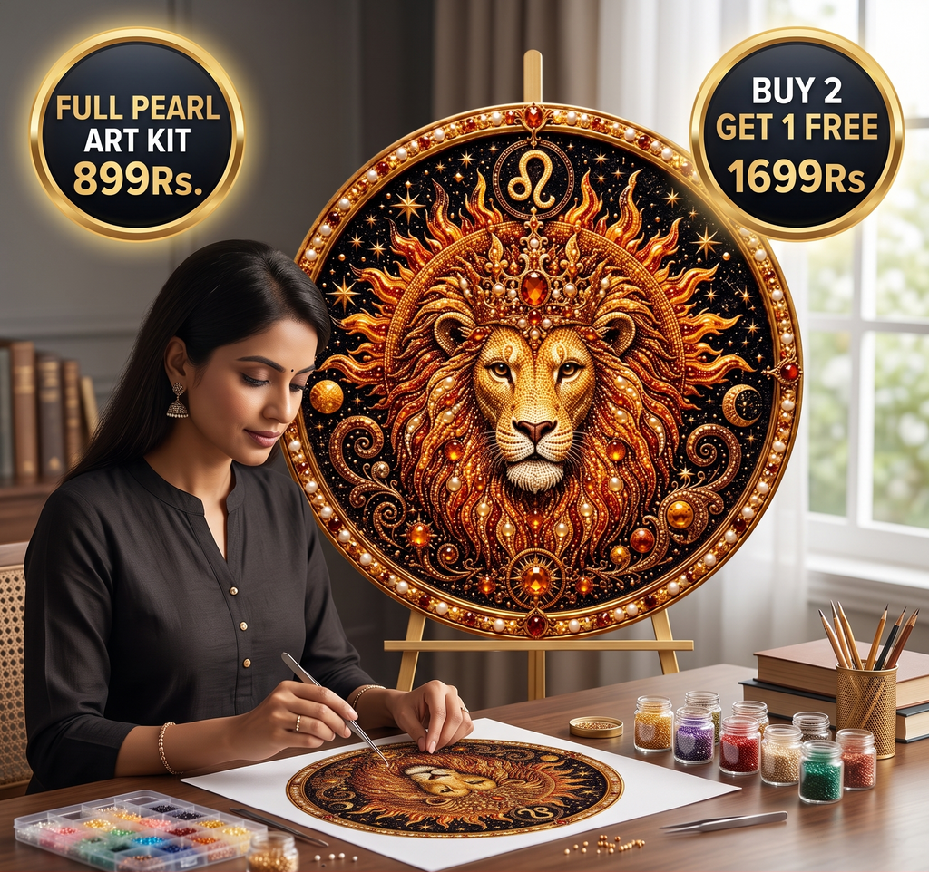 Celestial Zodiac Bead Art Kit