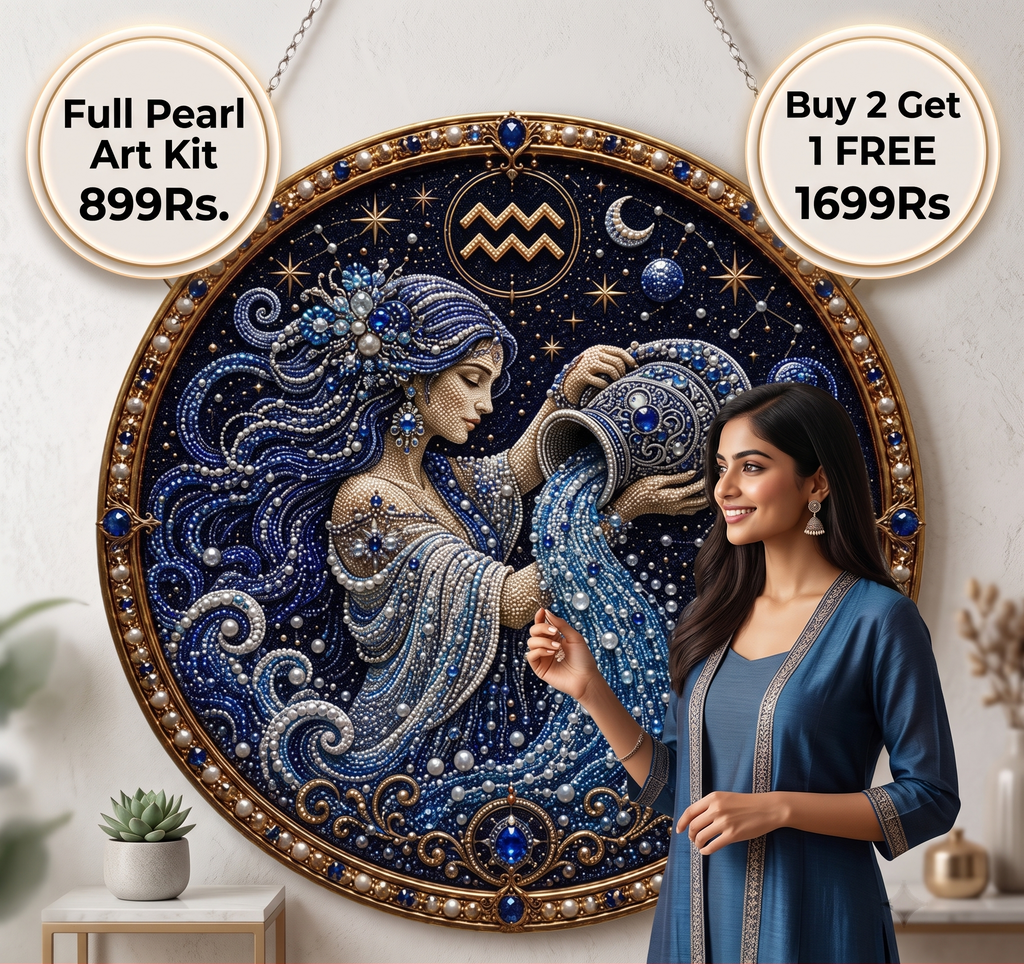Celestial Zodiac Bead Art Kit