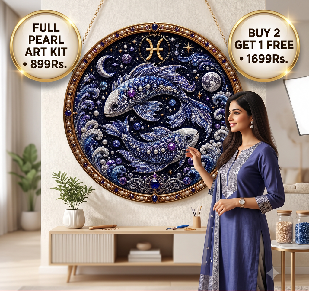 Celestial Zodiac Bead Art Kit