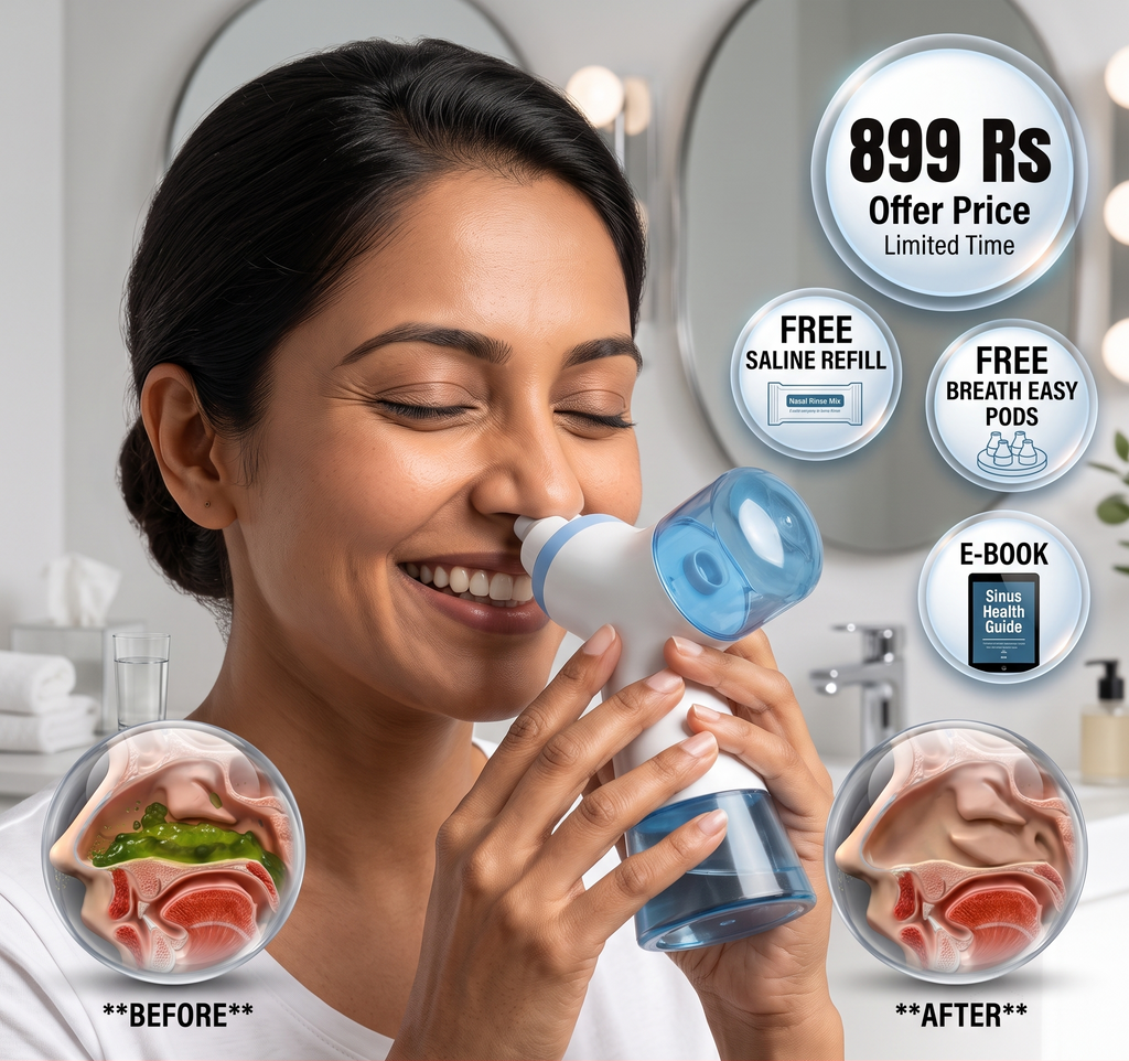 Dual-Action Nasal Cleaner
