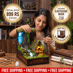 Whispering Hollow DIY Miniature House Music Box Kit | Limited Edition