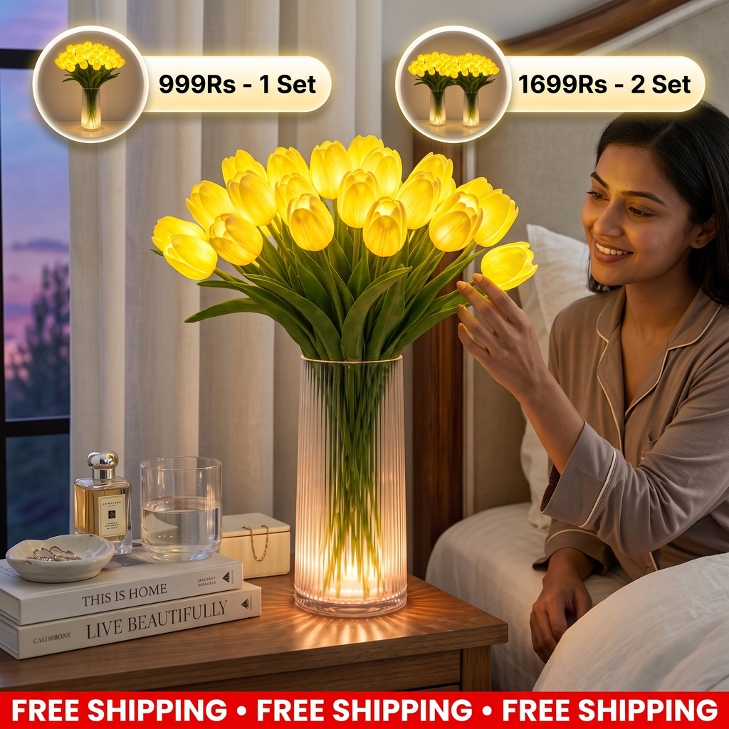 Radiant Romantic Tulip Light