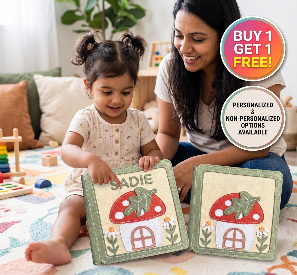 Personalized Busy Book | Perfect For Screen-Free Play