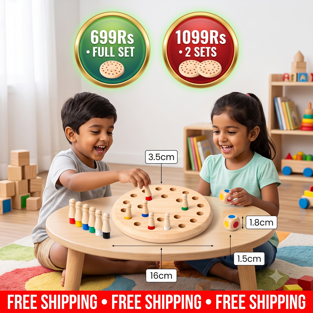 Memory Chess Game | Boost Child's Creativity & Motor Skills