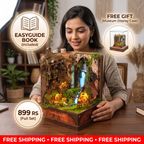 Whispering Hollow DIY Miniature House Music Box Kit | Limited Edition