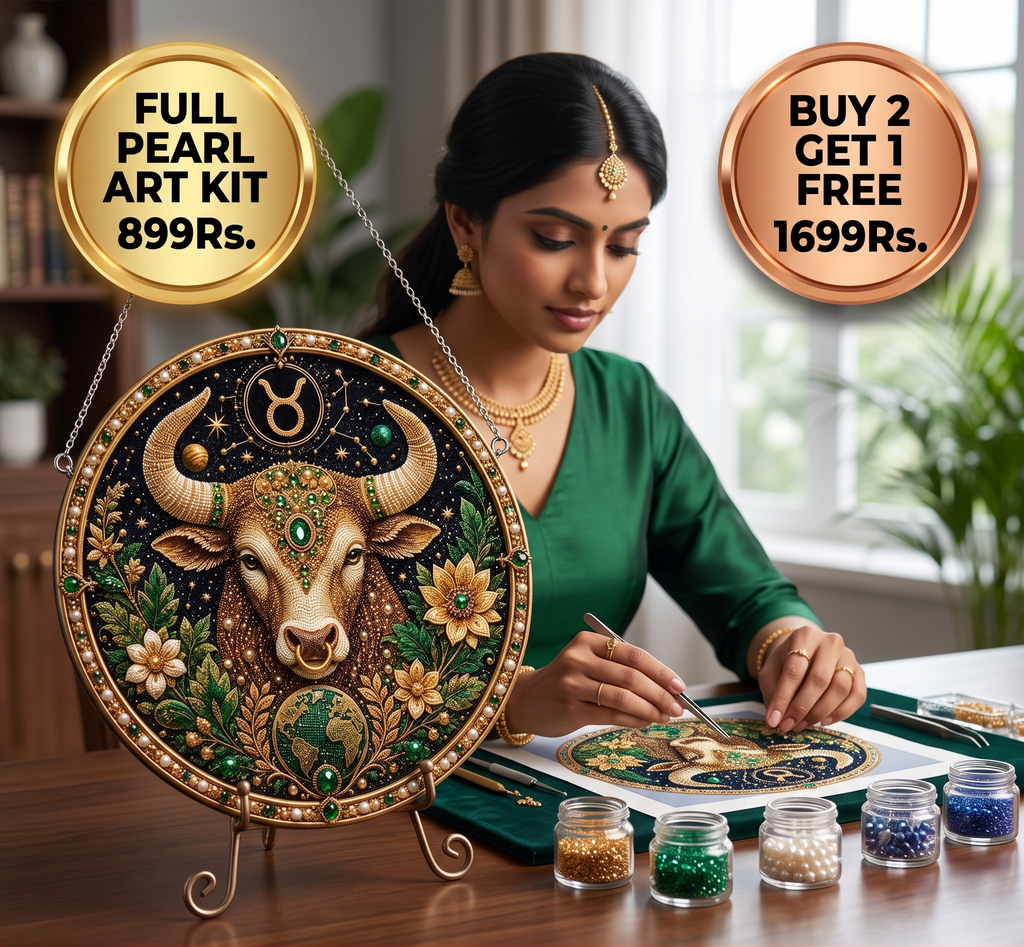 Celestial Zodiac Bead Art Kit
