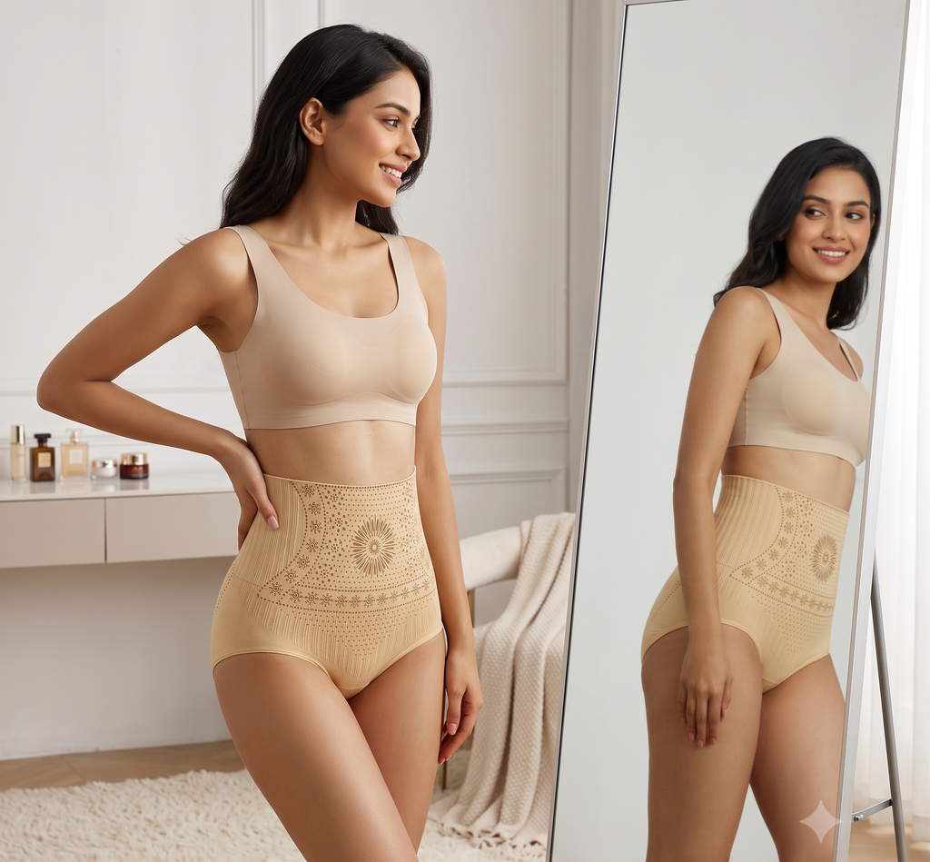 Tummy Shaper Fat Burning Shorts | Pack of 4