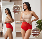 Tummy Shaper Fat Burning Shorts | Pack of 4