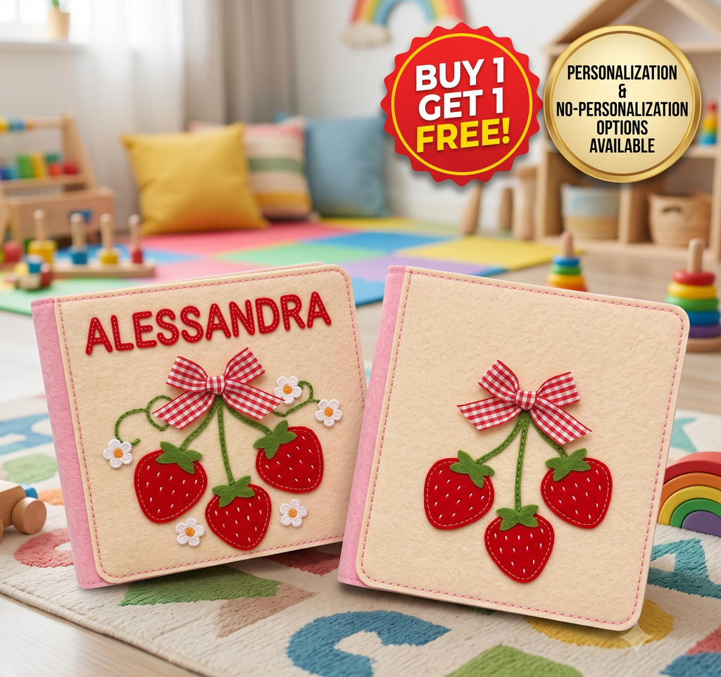 Personalized Busy Book | Perfect For Screen-Free Play