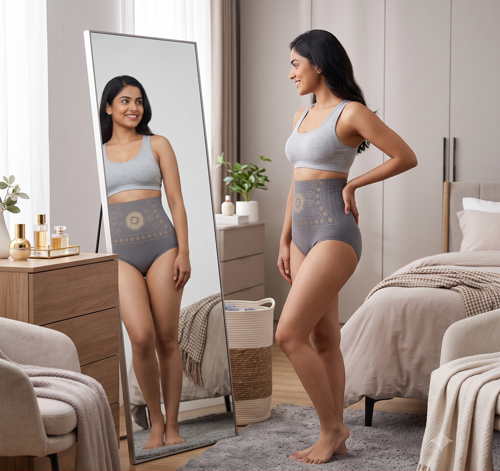 Tummy Shaper Fat Burning Shorts | Pack of 4