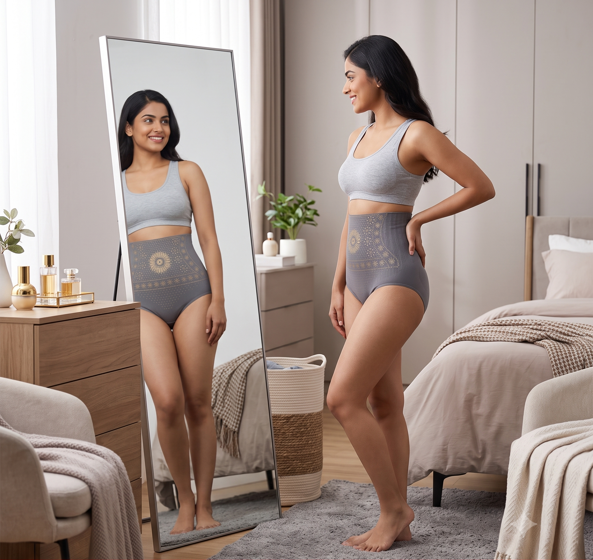 Tummy Shaper Fat Burning Shorts | Pack of 4